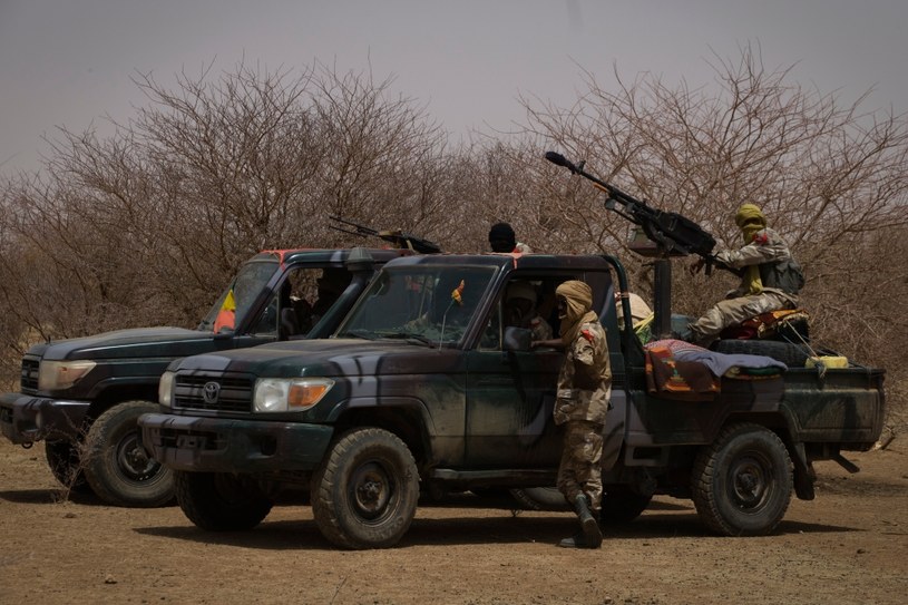 Amerykanie dostarczyli Malijczykom 44 uzbrojone pikapy /AFP