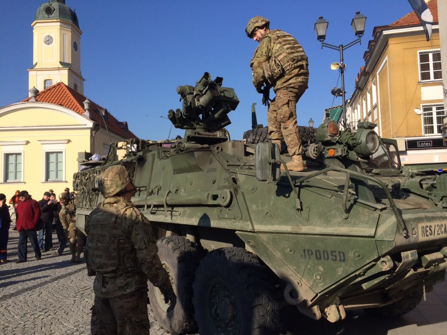 Amerykanie w Białymstoku /Piotr Bułakowski /RMF FM