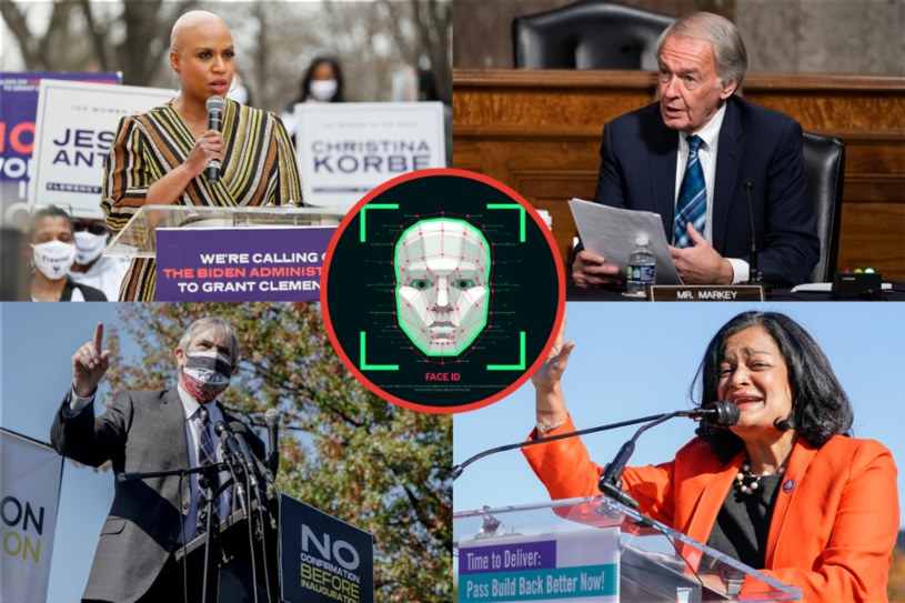 Amerykańscy politycy protestują wobec użycia technologii Clearview AI przez państwowe instytucje /Getty Images