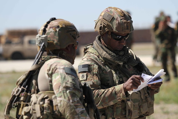 Amerykańscy żołnierze w Afganistanie (maj 2019) /JALIL REZAYEE    /PAP/EPA