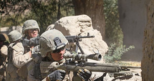 Amerykańscy żołnierze w Afganistanie /Getty Images/Flash Press Media