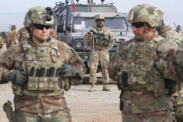 Amerykańscy żołnierze w Afganistanie /JALIL REZAYEE    /PAP/EPA