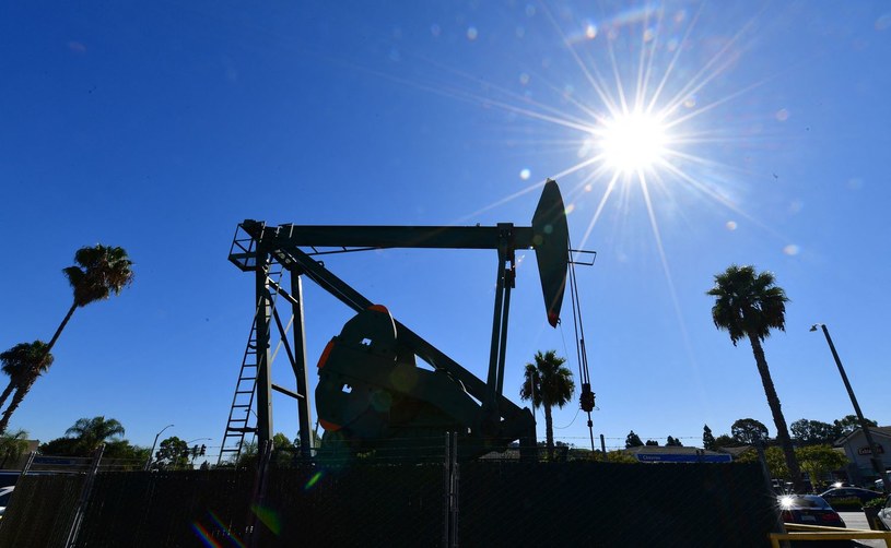 Amerykańska ropa naftowa drożeje o 2 proc., do 99 dol. za baryłkę. nz. wydobycie ropy w Signal Hill w Kalifornii /AFP