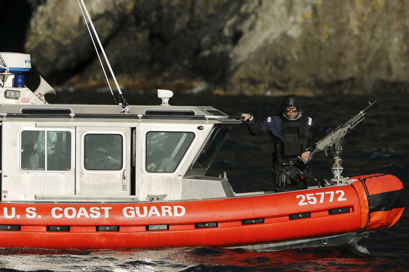 Amerykańska Straż Wybrzeża w pobliżu Alaski /JONATHAN ERNST/Reuters /Agencja FORUM