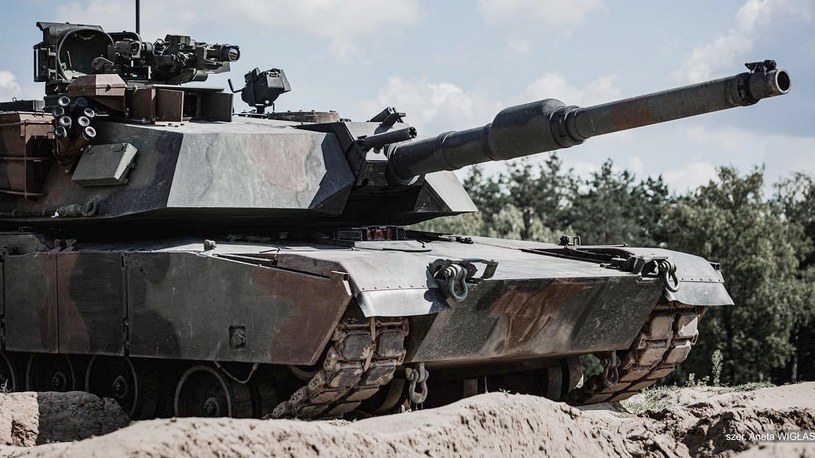Amerykański Abrams z wyjątkową nazwą dla polskiego żołnierza