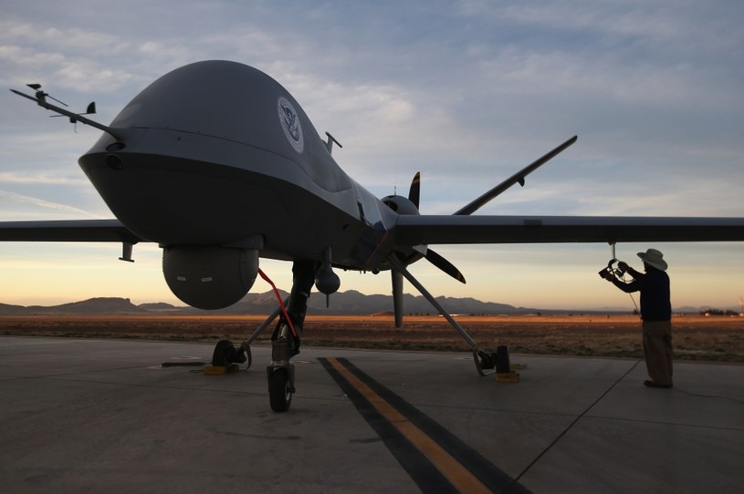 Amerykański dron MQ-9 Predator /Getty Images/Flash Press Media