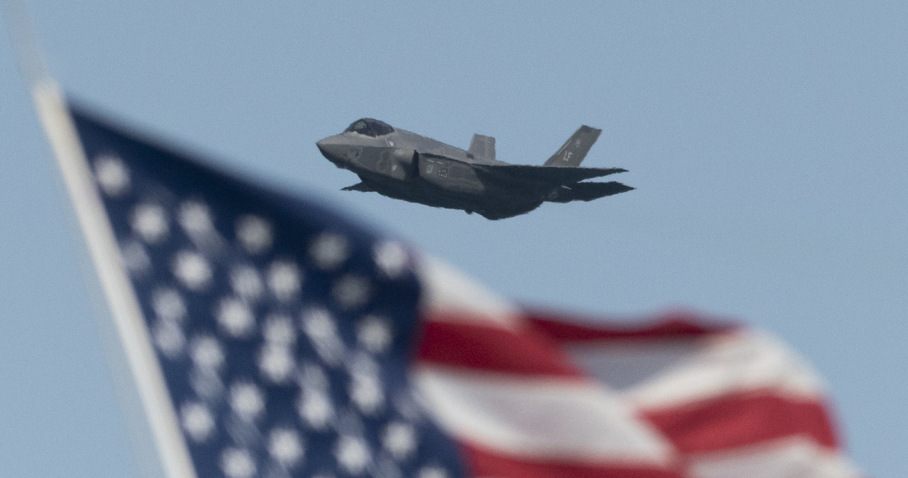 Amerykański F-35. Fot. Yichuan Cao/NurPhoto/Getty Images /Getty Images
