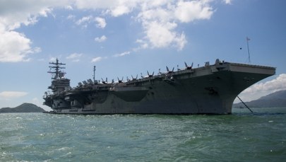 Amerykański lotniskowiec zmierza na Bliski Wschód. Trump szykuje uderzenie w Iran?