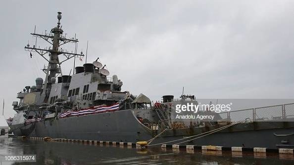 Amerykański okręt - zdjęcie ilustracyjne /ANADOLU AGENCY /Getty Images