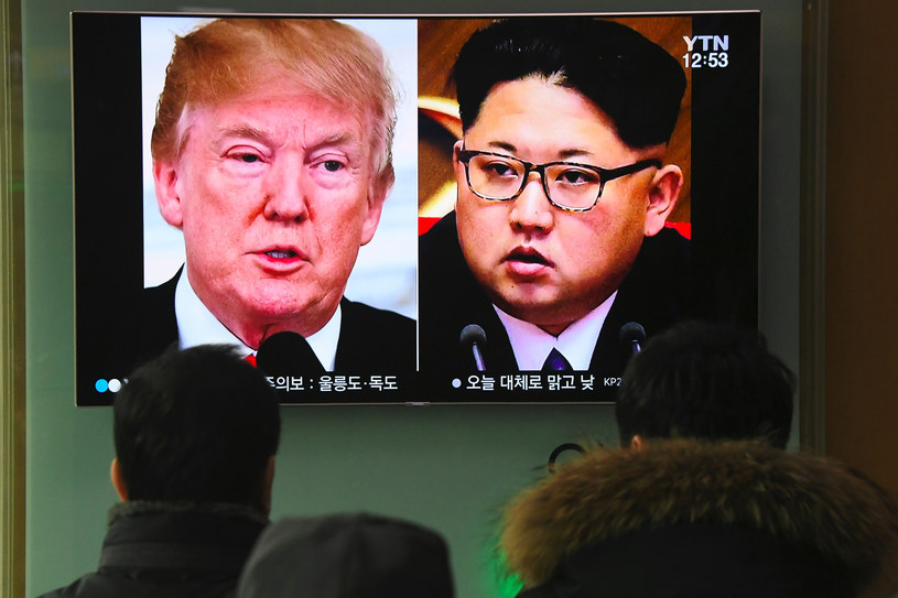 Amerykański prezydent Donald Trump i północnokoreański dyktator Kim Dzong Un /AFP