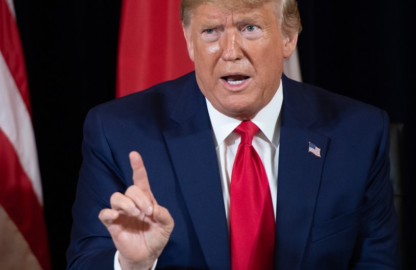 Amerykański prezydent Donald Trump /AFP