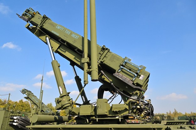 Amerykański rakietowy system ziemia-powietrze MIM-104 Patriot /Tytys Żmijewski /PAP