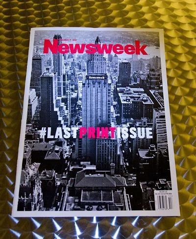 Amerykański tygodnik "Newsweek" ma ponownie pojawić się w wydaniu drukowanym na początku 2014 r. /AFP