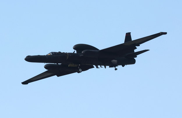 Amerykański wysokościowy samolot rozpoznawczy U-2S "Dragon Lady" /YONHAP   /PAP/EPA