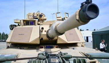 Amerykańskie czołgi Abrams w akcji w Ukrainie