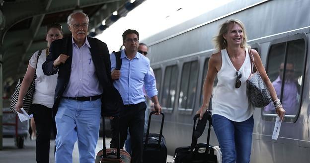 Amerykańskie linie kolejowe Amtrak wprowadzają od czwartku opłaty za nadbagaż /AFP
