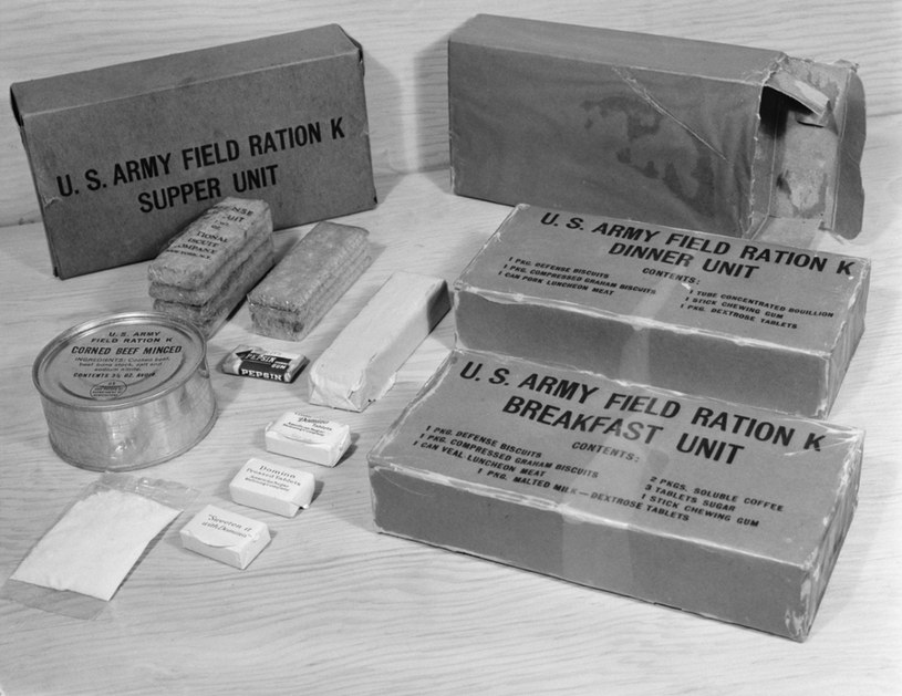 Amerykańskie racje żywieniowe trafiały w ogromnych ilościach do radzieckich żołnierzy /East News