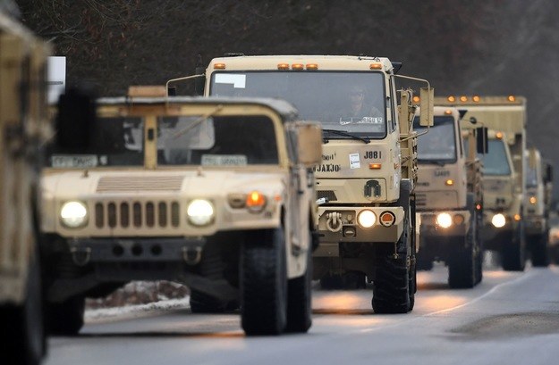 Amerykańskie wojsko ma w Polsce pod górkę /AFP