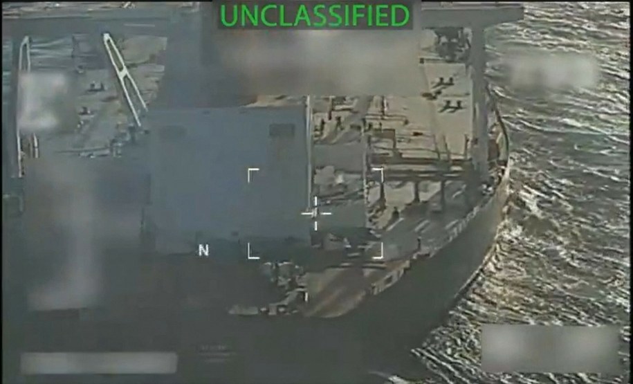 Amerykańskie wojsko przejęło wenezuelski tankowiec - będą następne /HANDOUT/AFP/East News /East News