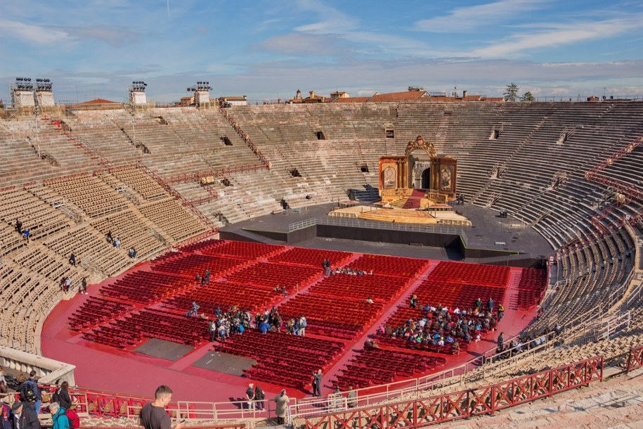 Amfiteatr w Weronie będzie miejscem ceremonii zakończenia igrzysk /ZImages / Alamy Stock Photo /PAP/Alamy