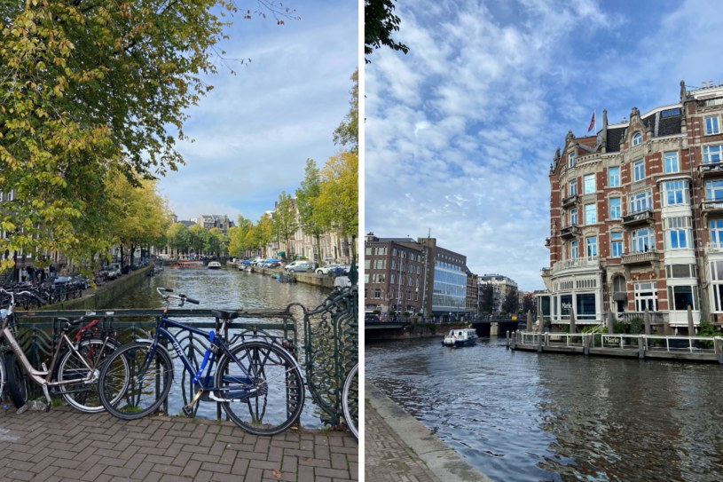 Amsterdam odznacza się niepowtarzalnym klimatem /Dagmara Kotyra /Archiwum autora