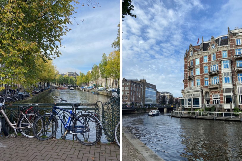 Amsterdam odznacza się niepowtarzalnym klimatem /Dagmara Kotyra /Archiwum autora