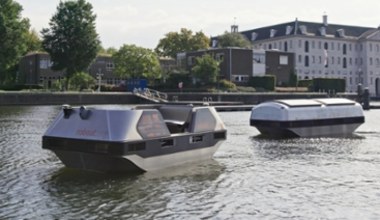 Amsterdam z siecią autonomicznych taksówek wodnych