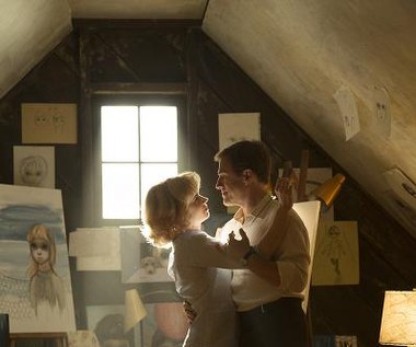 Amy Adams i Christoph Waltz w scenie z filmu "Wielkie oczy"