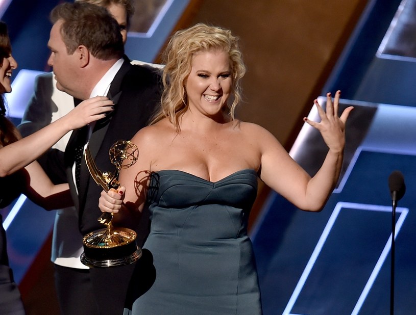 Amy Schumer ze statuetką Emmy /Kevin Winter /Getty Images
