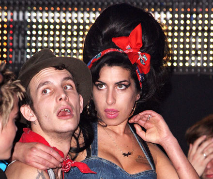 Amy Winehouse i Blake Fielder-Civil fot. Dave Hogan /Getty Images/Flash Press Media