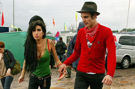 Amy Winehouse i Blake Fielder-Civil /arch. AFP