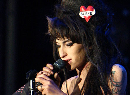 Amy Winehouse podczas feralnego występu w Lizbonie /arch. AFP