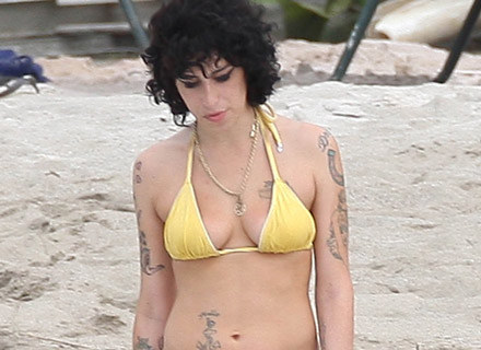 Amy Winehouse wypoczywa na wyspie St. Lucia /Agencja FORUM