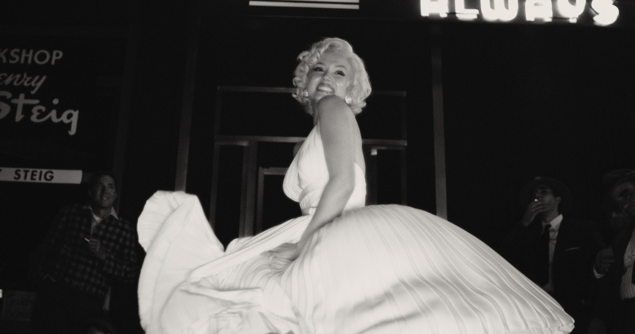 Ana de Armas jako Marilyn Monroe w filmie "Blondynka" /Netflix © 2022 /materiały prasowe