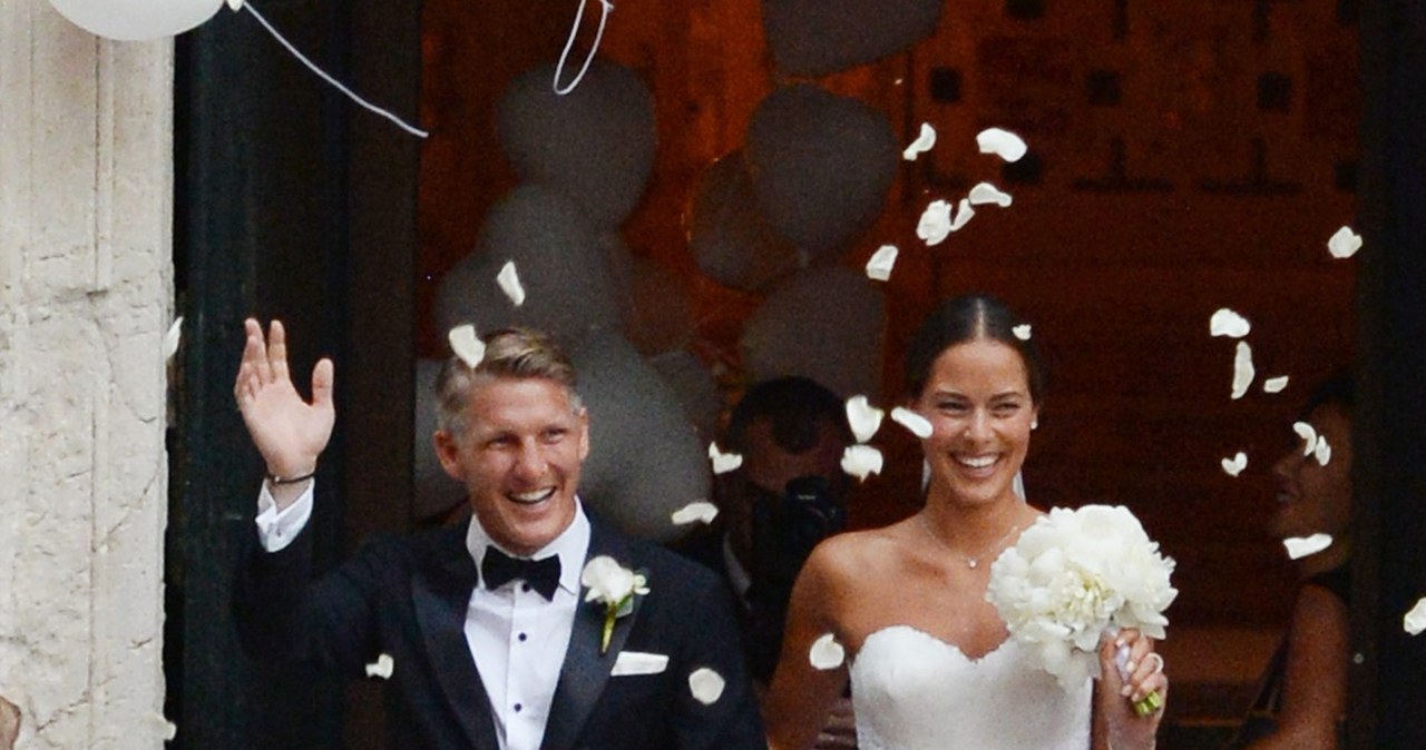 Ana Ivanović i Bastian Schweinsteiger, ślub kościelny /East News