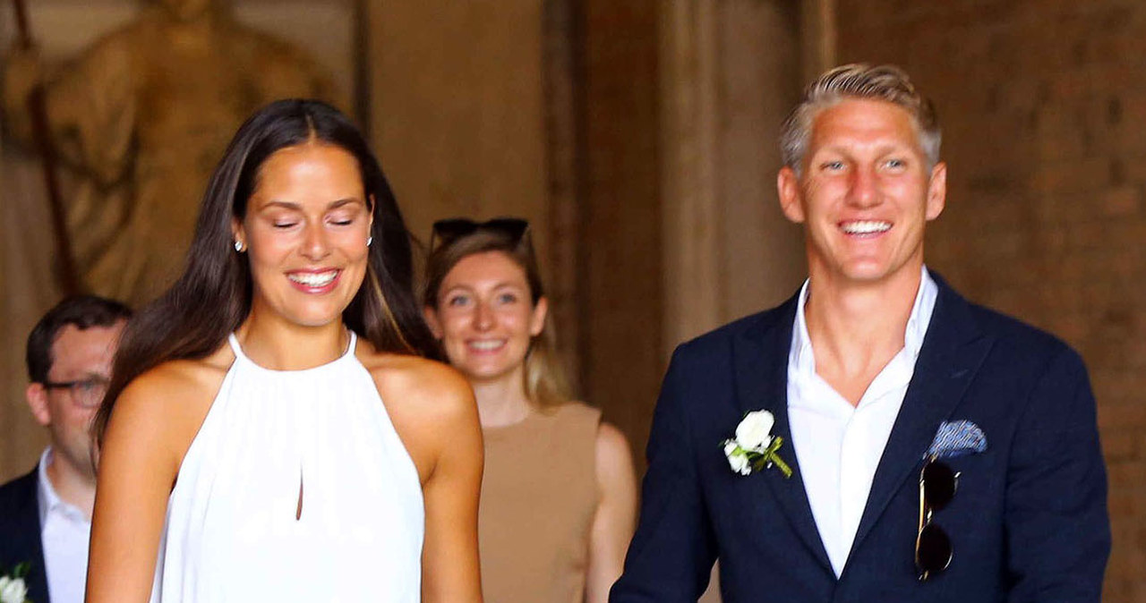 Ana Ivanović i Bastian Schweinsteiger wzięli ślub /People Picture/REX/Shutterstock /East News