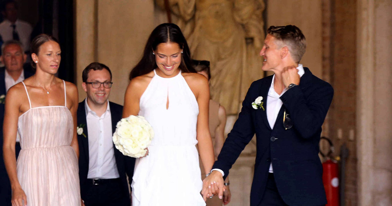 Ana Ivanović i Bastian Schweinsteiger wzięli ślub /People Picture/REX/Shutterstock /East News