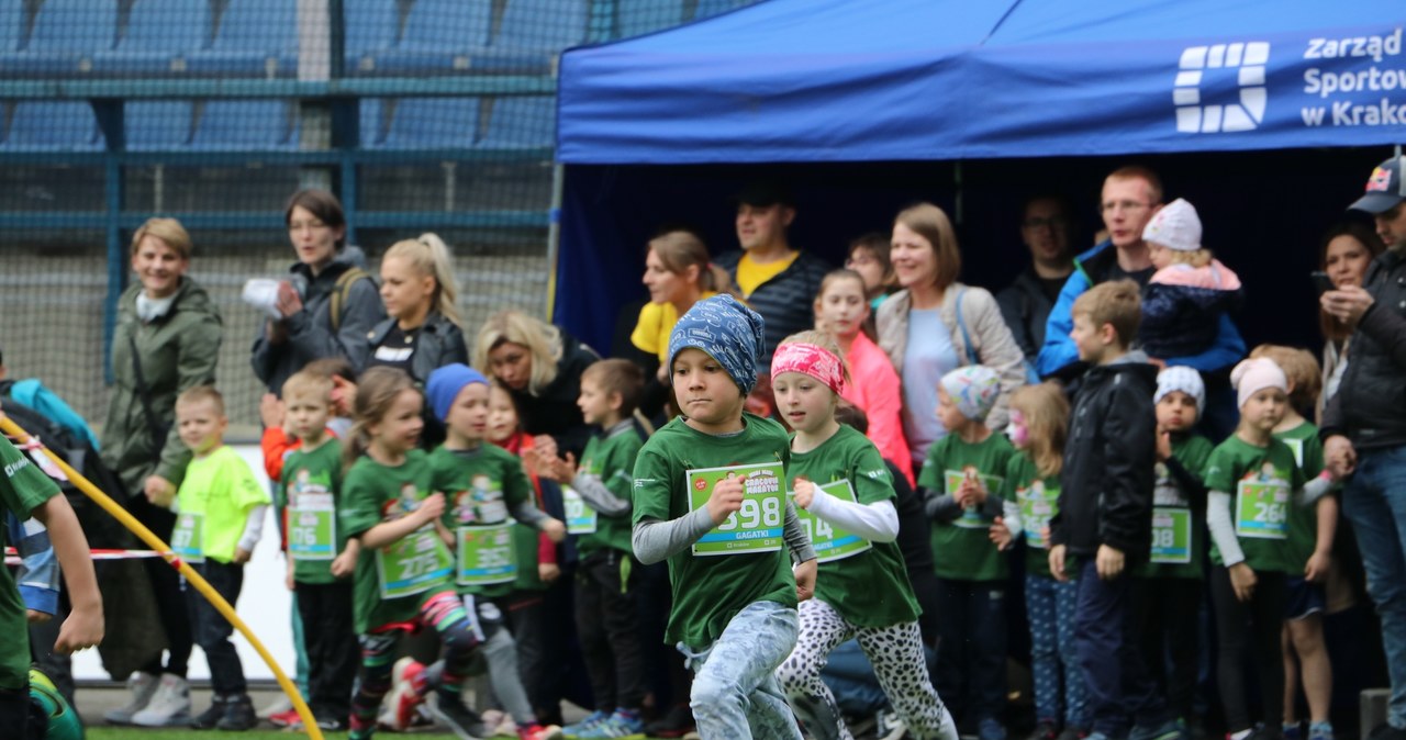 Ancymony i Szkraby na start! Mini Mini Cracovia Maraton