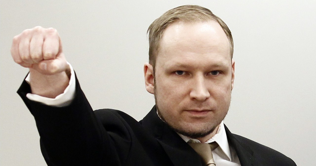 Anders Breivik skarży się na łamanie praw człowieka /AFP