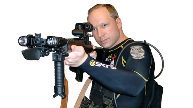 Anders Breivik z bliska Anders Breivik / /materiały prasowe