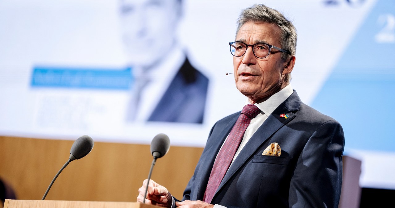Anders Fogh Rasmussen (były sekretarz generalny NATO) ma plan obronny dla Europy /MADS CLAUS RASMUSSEN/AFP /AFP