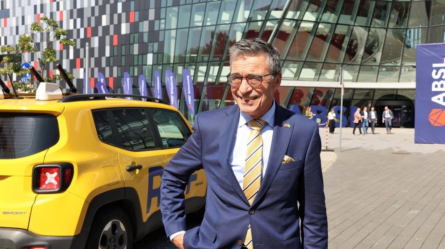 Anders Fogh Rasmussen /Jacek Skóra /RMF FM