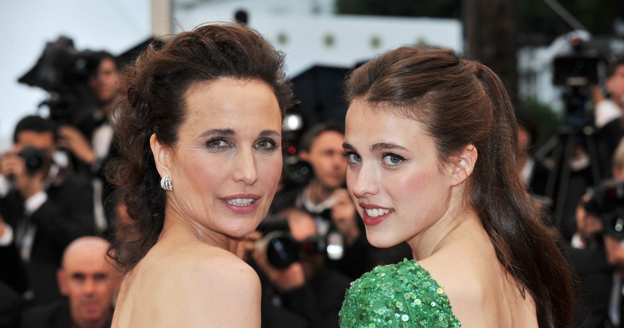 Andie MacDowell i Sarah Margaret Qualley / Stephane Cardinale/Corbis via Getty Images /Getty Images