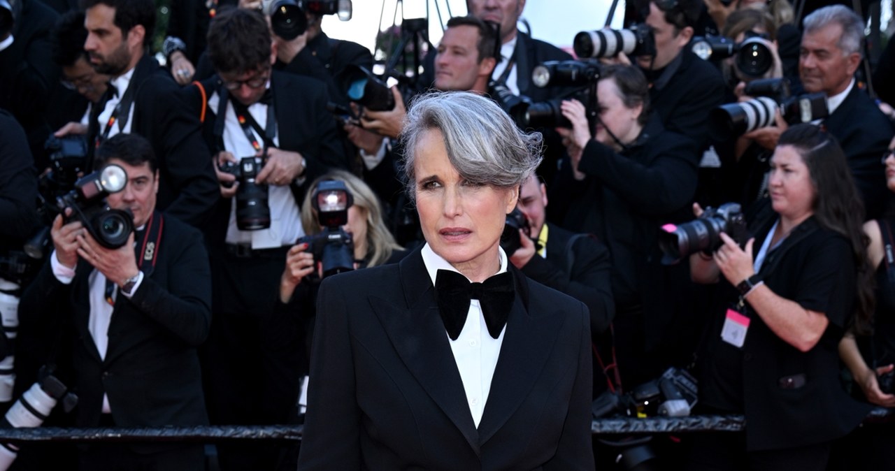 Andie MacDowell w Cannes w 2025 roku /Doug Peters - PA Images / Contributor /Getty Images