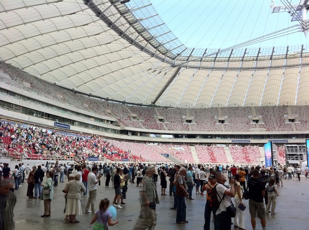 &nbsp; 75 tysięcy osób odwiedziło Stadion Narodowy /Paweł Świąder /RMF FM