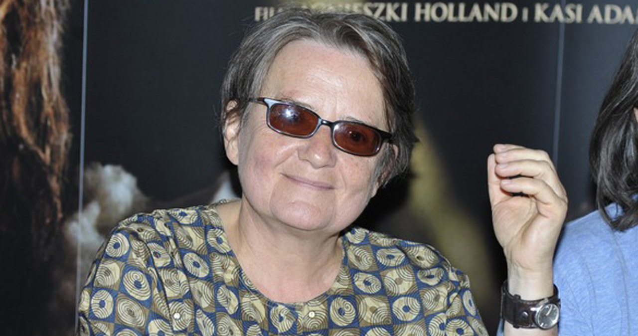 &nbsp; Agnieszka Holland na premierze prasowej filmu "Janosik prawdziwa historia" /Ga??zka /AKPA