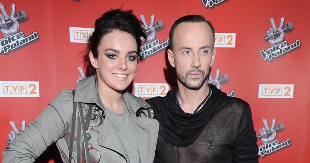&nbsp; &nbsp; /Z Ewą Farną w "the Voice of Poland". Fot. MWMedia W-wa /MWMedia