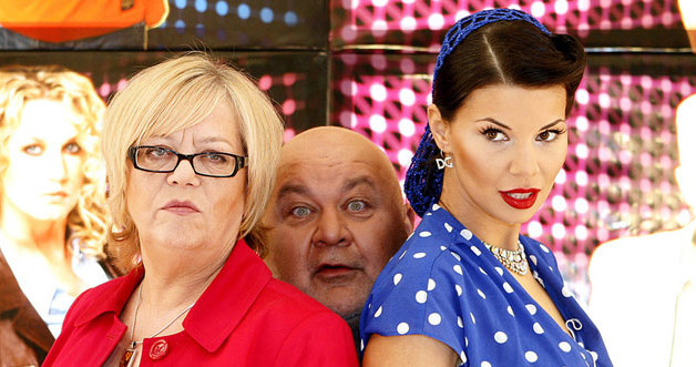 &nbsp; &nbsp; /Od lewej: Elżbieta Zapendowska, Rudi Schubert, Edyta Górniak. Fot. Jarosław Wojtalewicz /AKPA