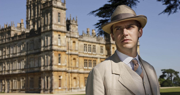 &nbsp; Dan Stevens w serialu "Downton Abbey" /materiały prasowe