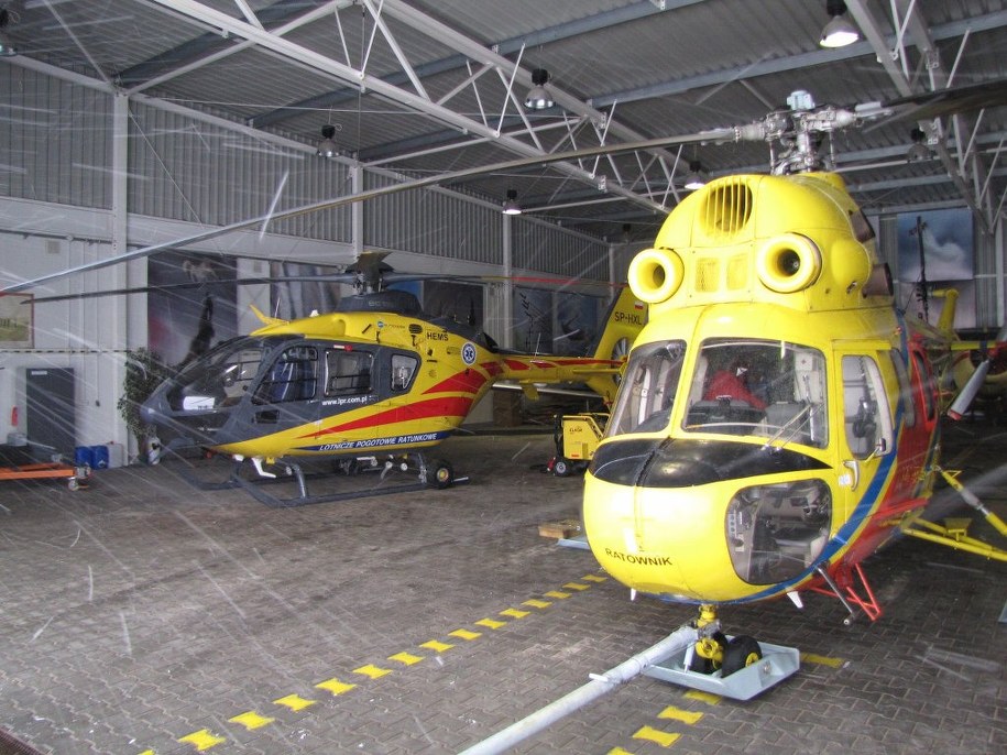 &nbsp; Hangar olsztyńskiego Eurocoptera /poboczem.pl